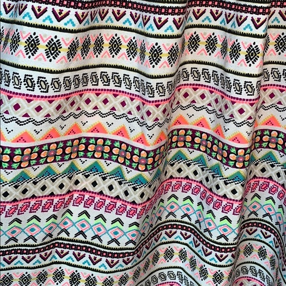 Girls Dress turquoise Aztec Pattern skirt long - Picture 6 of 15